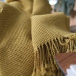 Solid Color Blanket, Sofa, Decorative Blanket Model Room, Dark Gray Blanket And Towel - Image 4