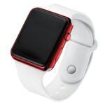 Square Electroplated LED Digital Watch - Image 4
