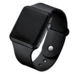 Square Electroplated LED Digital Watch - Image 2