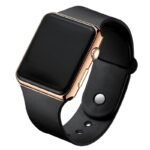 Square Electroplated LED Digital Watch - Image 7