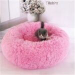 Round Long Hairy Autumn And Winter Nest Pad Cat Mattress - Image 5