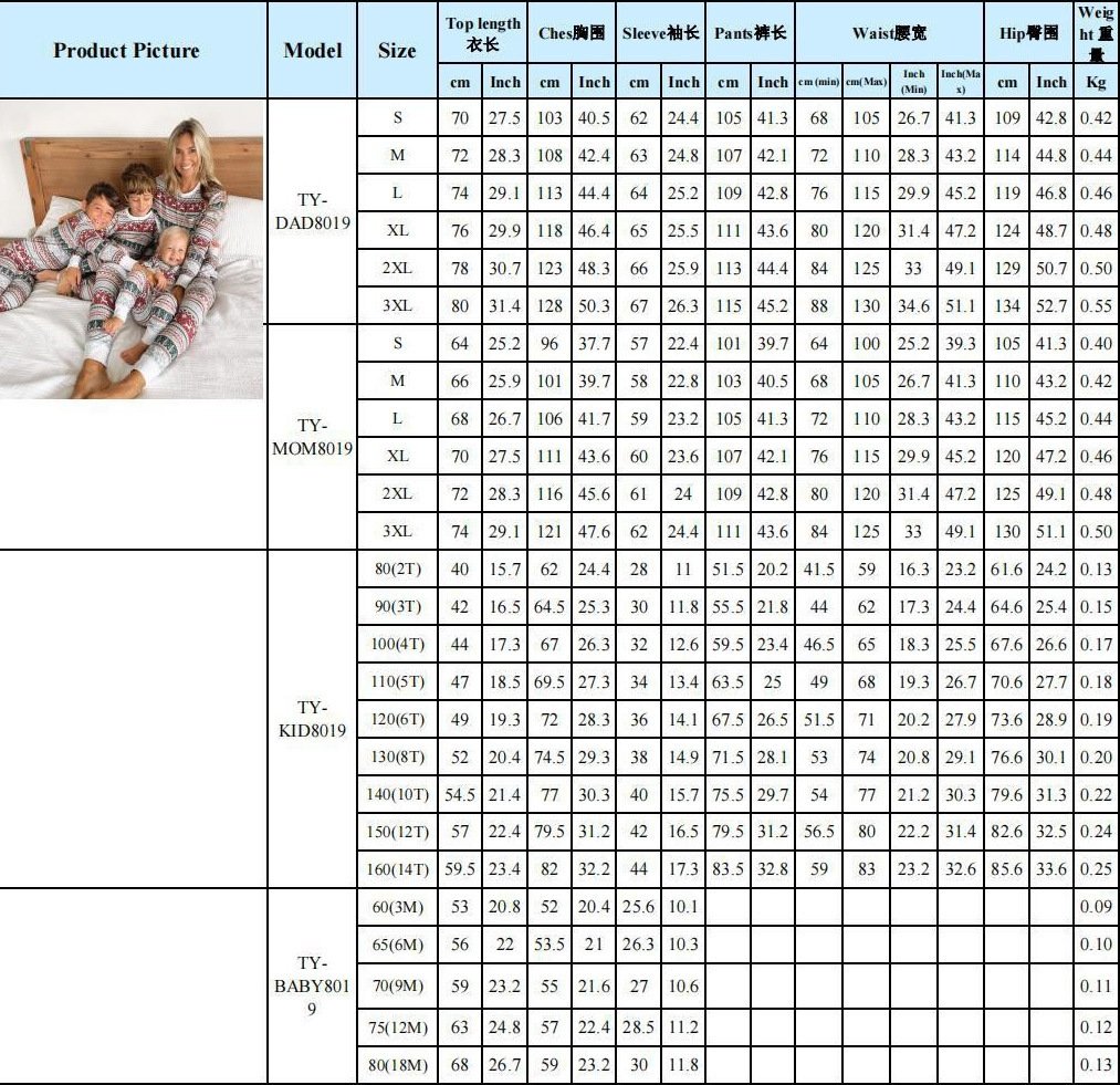 1710830692188950528.jpg 2024 Family Christmas Matching Pajamas Set Xmas Adult Kids Mother And Daughter Father Son Sleepwear Baby Family Look Outfits - Image 7