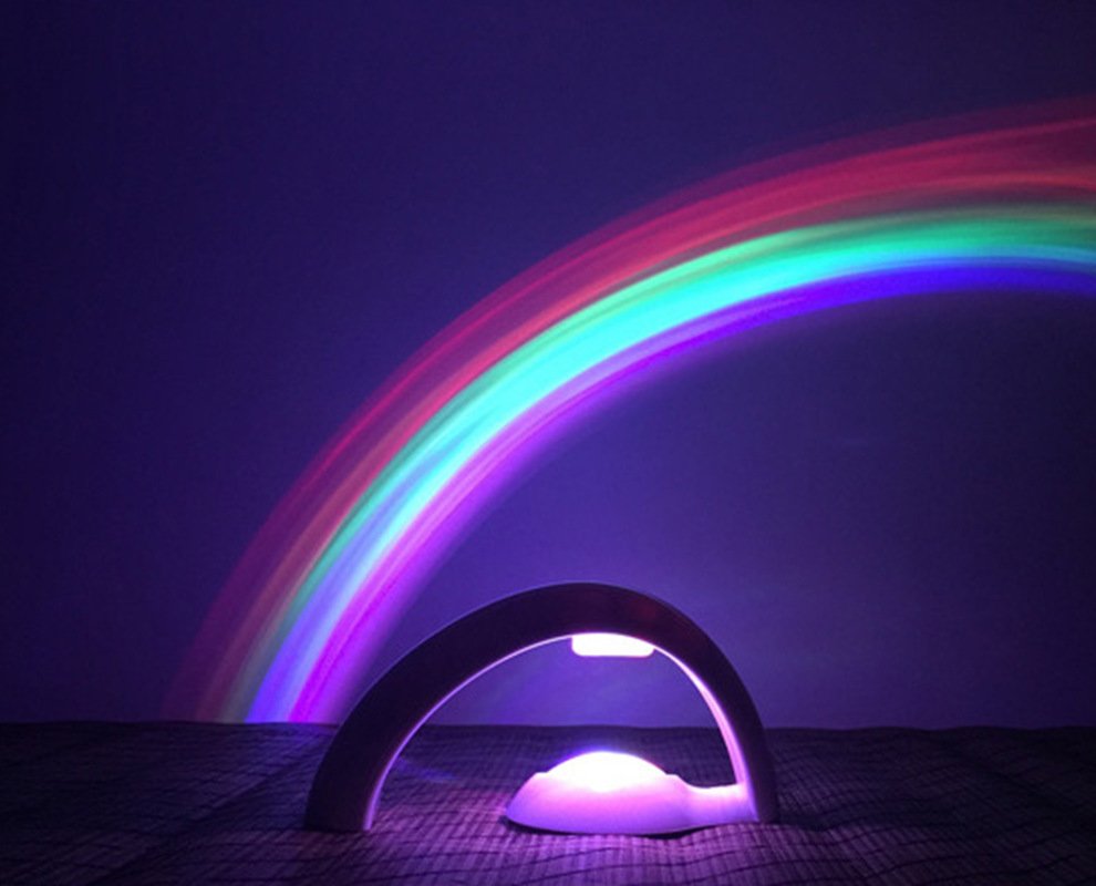 1713910268408.jpg Novelty LED Romantic Sky Rainbow Colorful Projection Night Light - Image 4