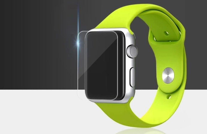 17184880057411.jpg Compatible With Compatible With Watch Toughened Film IWatch Glass Film Ultra-thin Protective Film 38mm - Image 3
