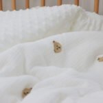 Children's Pure Cotton Wrinkled Gauze And Bean Down Quilt - Image 7