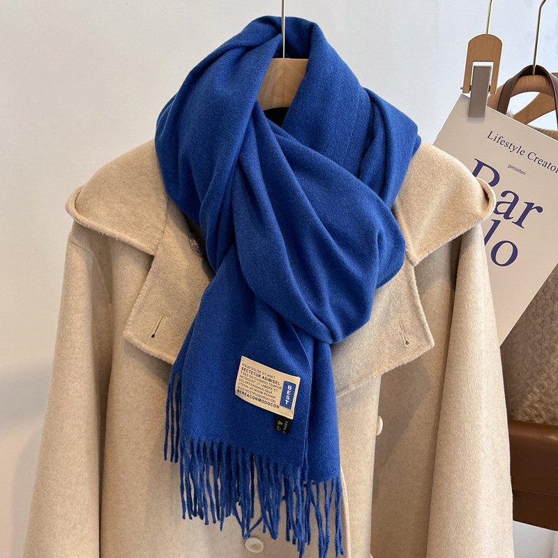 17370939-b566-496d-8f92-ec82406e7bd4.jpg High-end Versatile Shawl Warm Thickened Scarf Dual-purpose - Image 1