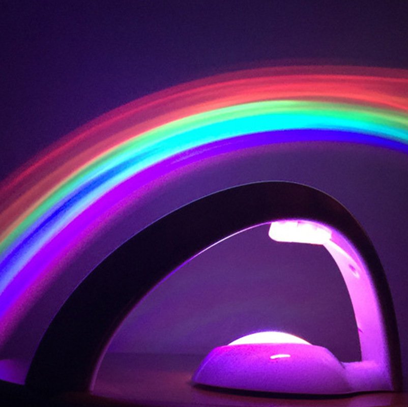 1768014421500.jpg Novelty LED Romantic Sky Rainbow Colorful Projection Night Light - Image 1