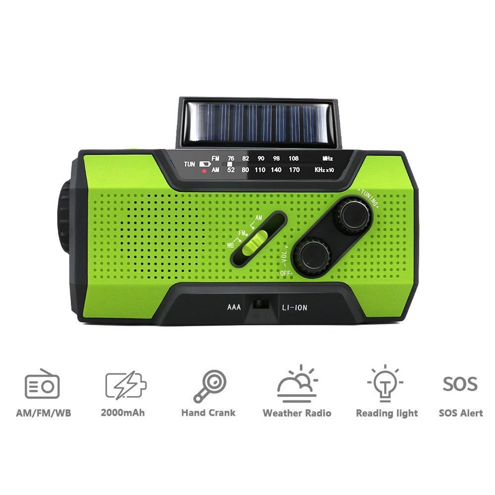 1798327834462.jpg Hand crank solar radio - Image 2