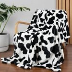 Cow Print Blanket Flannel Blanket - Image 3