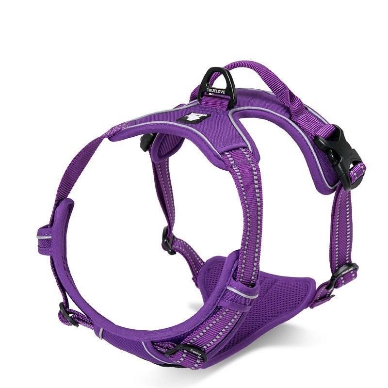 1845294346662.jpg Truelove Pet Adjustable Safety Reflective Nylon Harness for Big Medium Large Dogs - Image 9