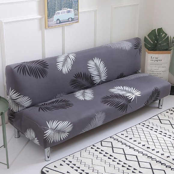 188307611174354.jpg No armrest folding sofa bed cover - Image 6