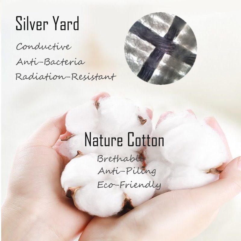 190715cd-5221-457e-a7f0-be0dfe16dce9.jpg Ground Air Sheet Silver Fiber Conductive Anti-Static Bedding - Image 5