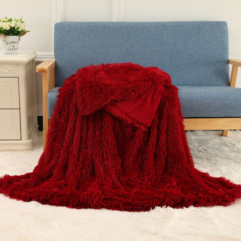 1920460139480.jpg Plush Blanket Double-layer Blanket Multifunctional - Image 3