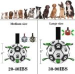 Interactive Dog Football Toy Soccer Ball Inflated Training Toy For Dogs Outdoor Border Collie Balls For Large Dogs Pet Supplies - Image 2