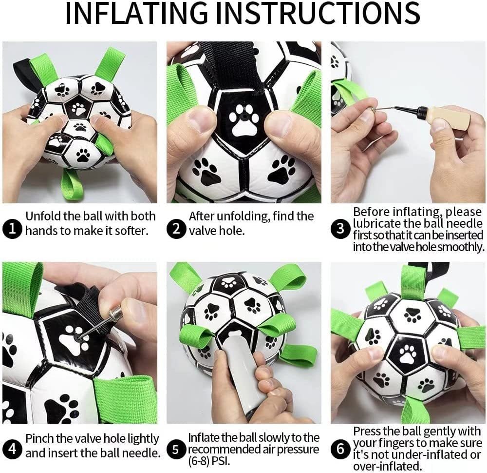 1929813736454098944.jpg Interactive Dog Football Toy Soccer Ball Inflated Training Toy For Dogs Outdoor Border Collie Balls For Large Dogs Pet Supplies - Image 4
