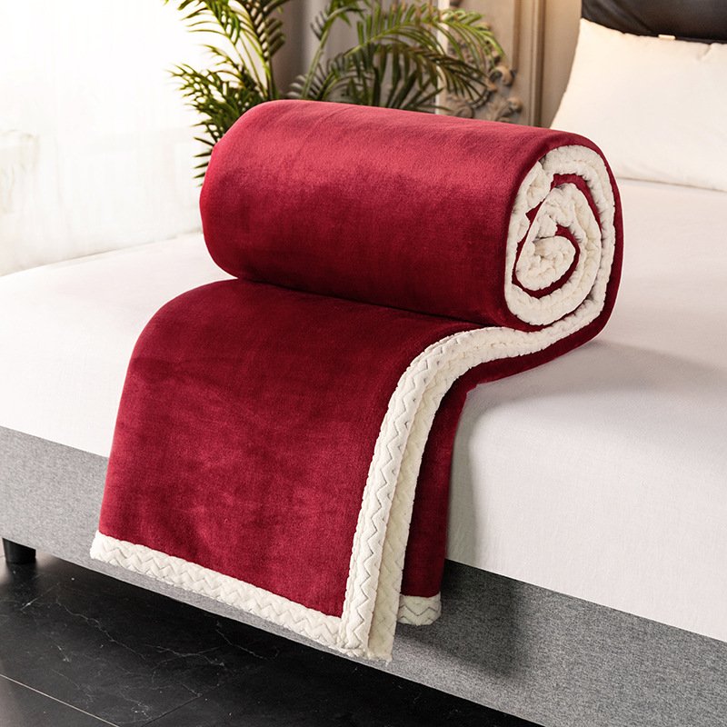 1942890129670.jpg Double fleece blanket fleece blanket thick fleece blanket - Image 3