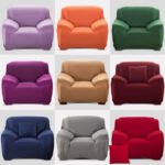 Solid Colors Sofa Universal Sofa Cover Sofa Chaise Cover Lounge Full Cover Non-slip European General - Image 2