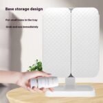 Thin Large Double Door Folding Makeup Mirror - Image 4