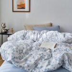 Cotton Washed Double-layer Yarn Four-piece Bedding Set - Image 7