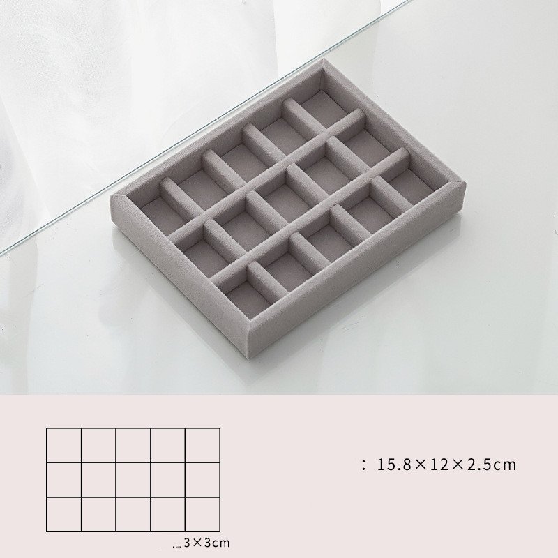 2098867557310.jpg Home Large Capacity Flannel Jewelry Box With Earrings Nails Hand Accessories - Image 4