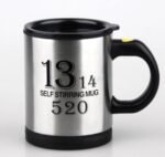 Automatic Stirring Glass Lazy Electric Mug Stainless Steel Electric Rotating Coffee Cup - Image 2