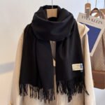 High-end Versatile Shawl Warm Thickened Scarf Dual-purpose - Image 5