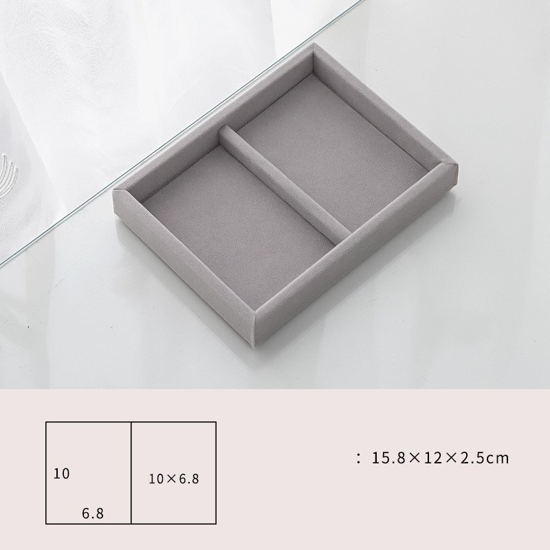 2171004020547.jpg Home Large Capacity Flannel Jewelry Box With Earrings Nails Hand Accessories - Image 5