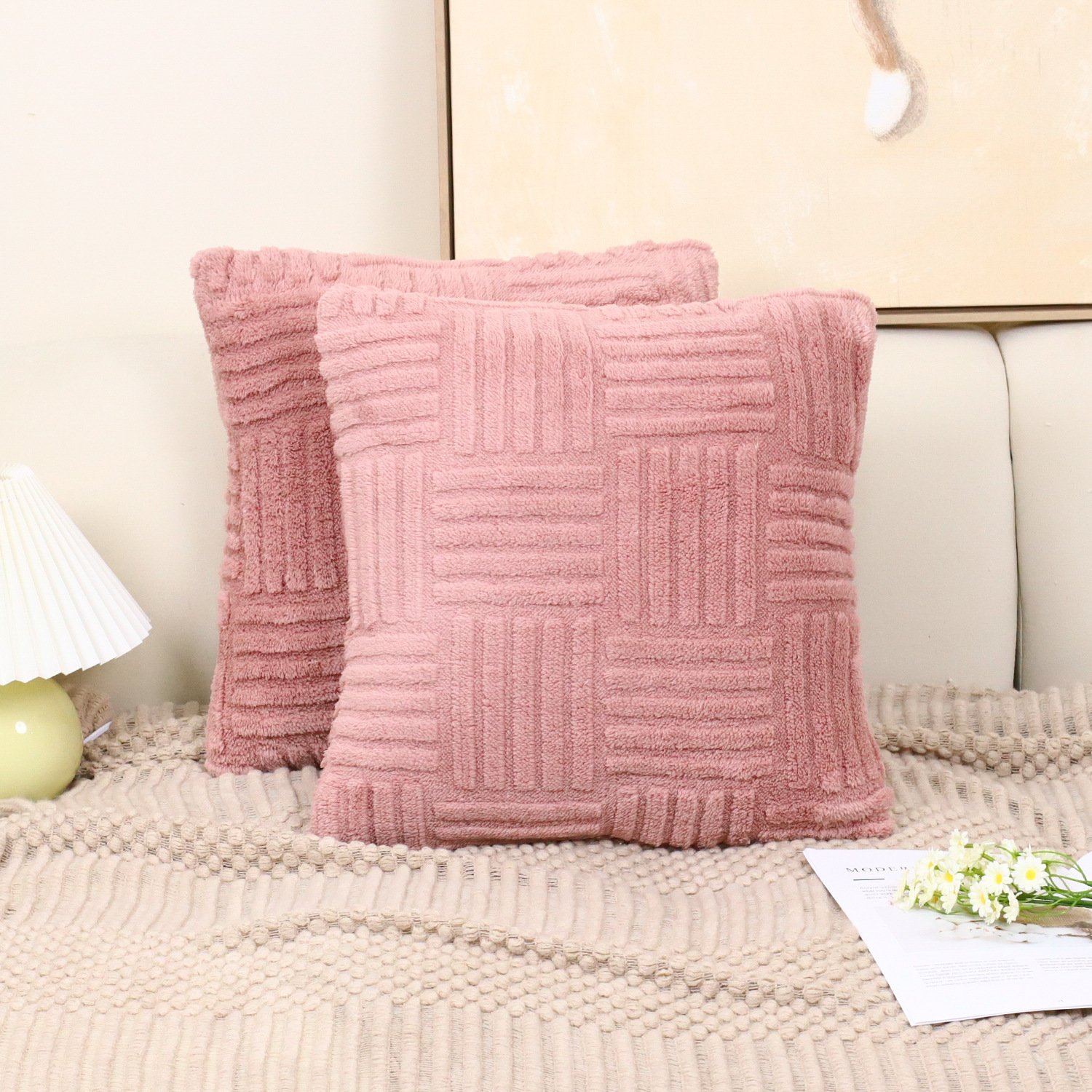 218810d3-33bb-48e6-ac21-a39c8fcbd760.jpg Pillow Cover Woven Plush Pillowcase Pillow Cover - Image 5