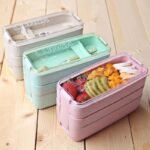 Separate Microwave Oven Light Lunch Box - Image 2
