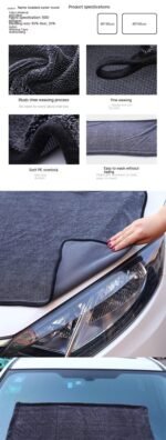 Small Braid Twisting Towel Car Glass Washing Cleaning - Image 8