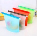 Silicone fresh-keeping bag vacuum sealed bag food  storage bag refrigerator food fruit storage bag - Image 5