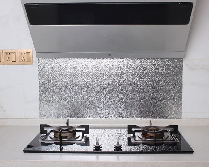 High Temperature Resistant Aluminum Foil Wall Kitchen Sticker - Image 3