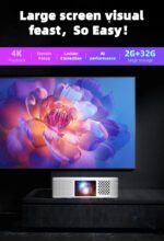 Projector Home Office Mobile Phone Wireless HD Projector Portable Overhead Projector Home Theater - Image 7