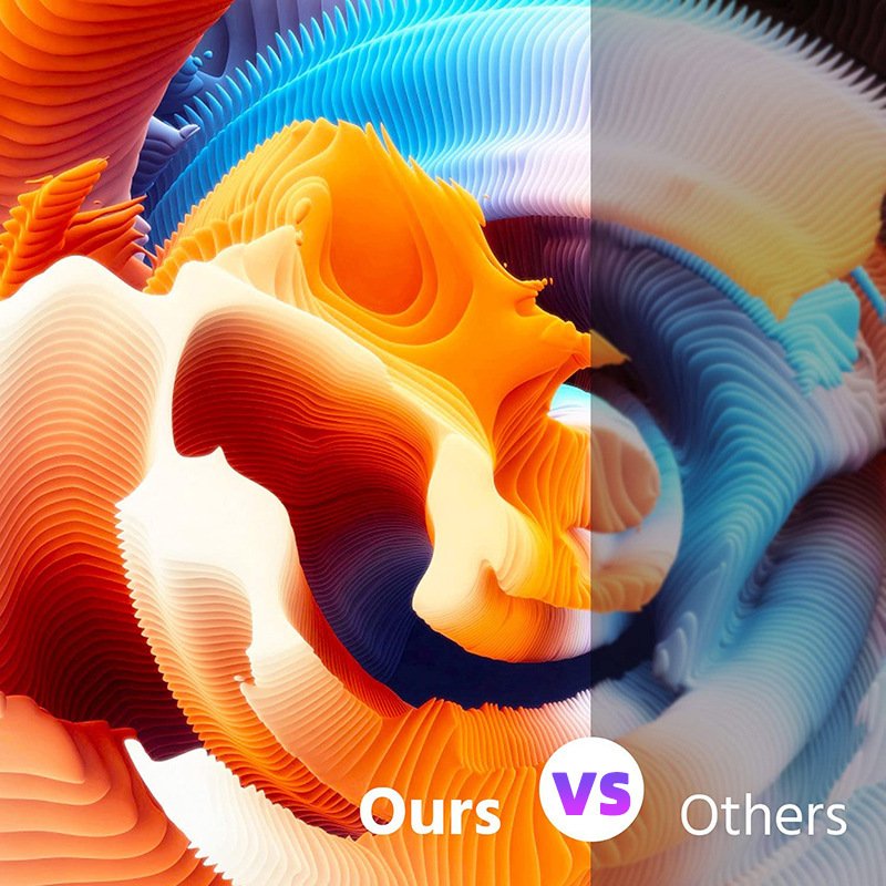 2401171056560322100.jpg Projector Home Office Mobile Phone Wireless HD Projector Portable Overhead Projector Home Theater - Image 9