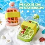 One-Click Molding Cooling Cup,Instant Ice Maker,Zero-Contact Design,Straw Included,Curling Mold,Portable & Stylish Chilled Drink - Image 2