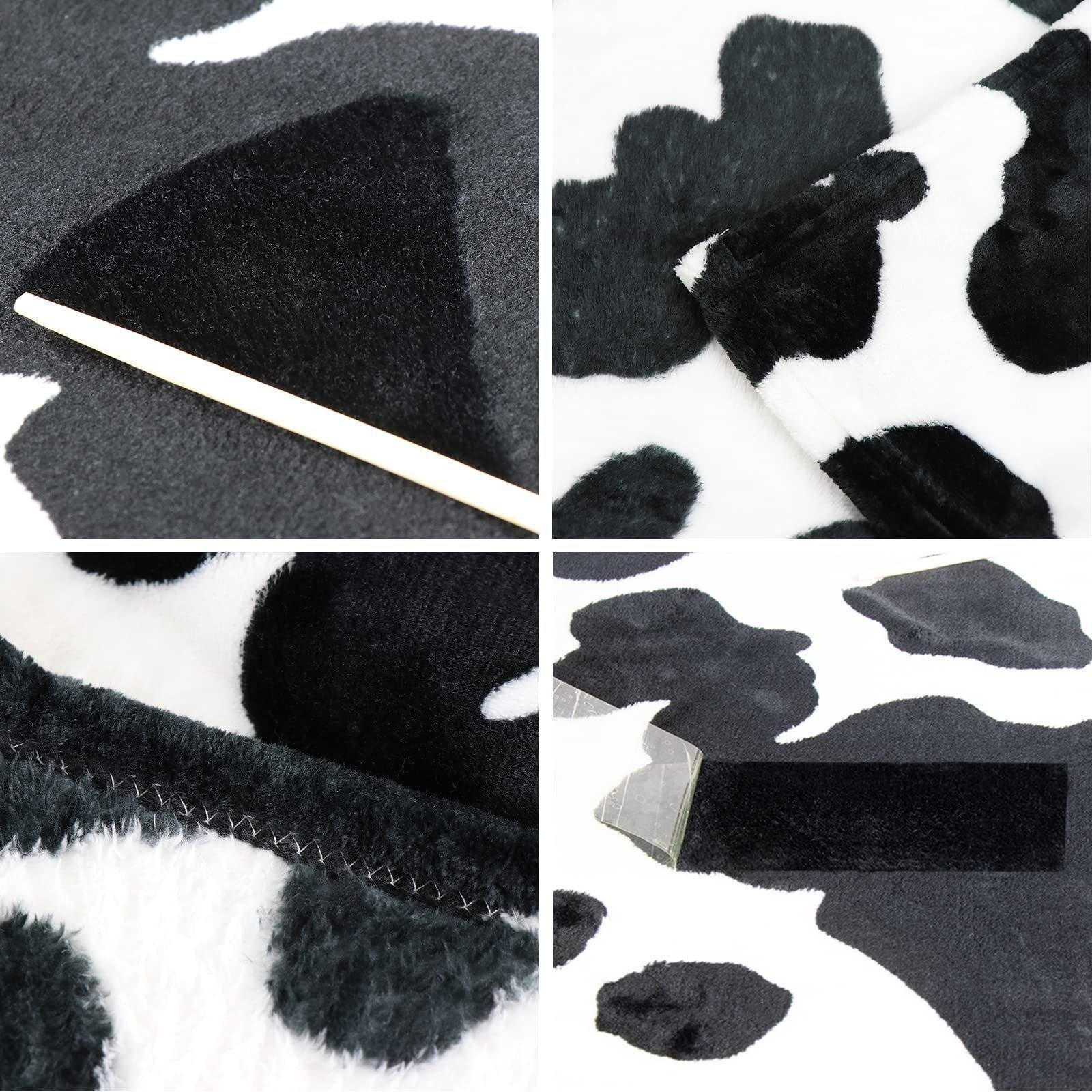 26069d9c-c780-4d42-b00e-45b3a6ded724.jpg Cow Print Blanket Flannel Blanket - Image 7
