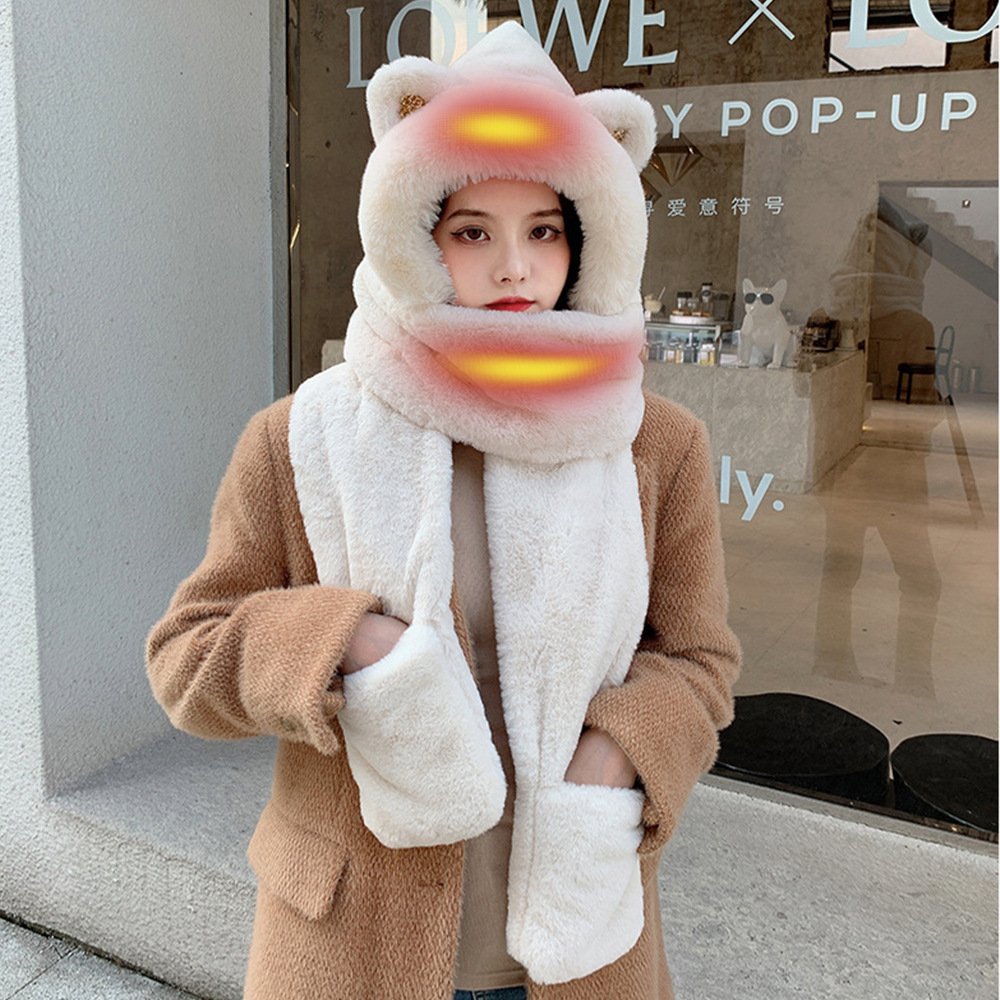 2616ac64-da7a-4a90-b7ec-80ba8fc36074.jpg USB Heating Keep Warm And Emit Heat Hat - Image 1