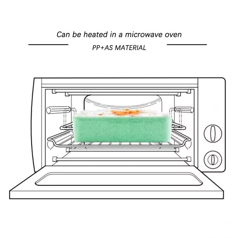 26680258878.jpg Separate Microwave Oven Light Lunch Box - Image 6