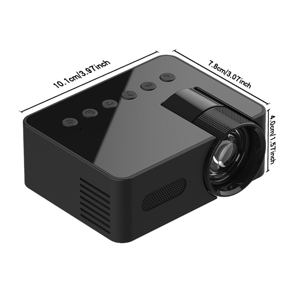 266c2137-3e6f-4a2d-82ad-0896118f2aad.jpg YT100 Home Mini Portable Mini Projector HD Home Wireless Mini Phone Projection - Image 1