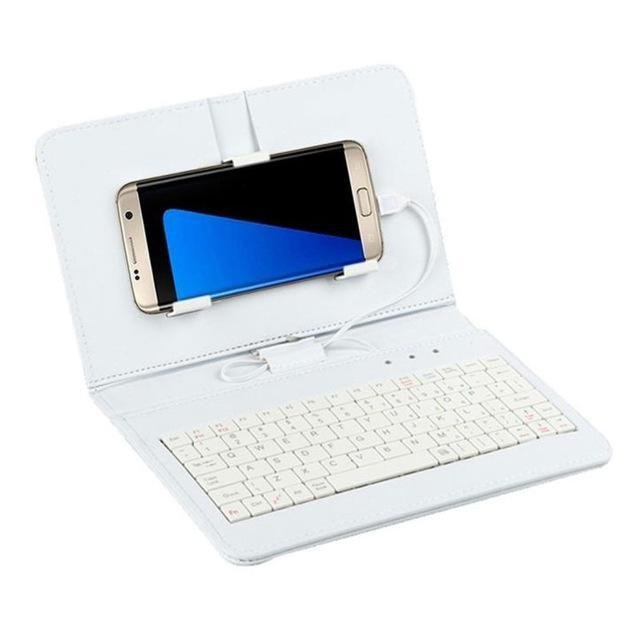 27396138236754.jpg Ultra-Thin Mobile Phone Bluetooth Keyboard Leather Case - Image 9