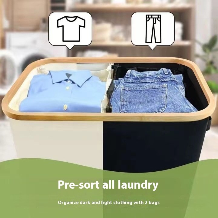 28696d54-e704-46da-9954-e255df76fe54_trans.jpeg Oxford Cloth Dirty Clothes Folding Dirty Clothes Basket Dustproof With Cover Storage Basket - Image 4