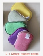 Magic Microfiber Dual Action Scrubbing Cleaning Sponge - Image 7