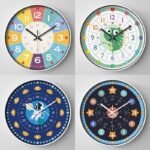 Early Education Cartoon Mute Children's Time Management Quartz Home Wall Mounted Clock - Image 2