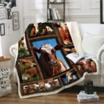 Cows Pattern Cartoon Children's Printed Blanket - Image 9