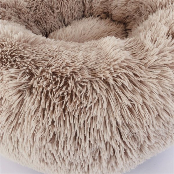3049431995253.jpg Round Long Hairy Autumn And Winter Nest Pad Cat Mattress - Image 3