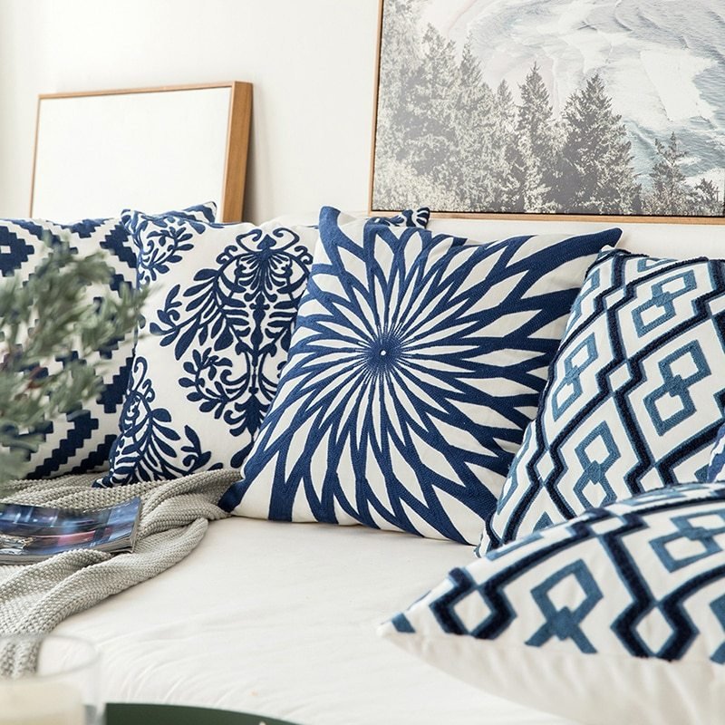 3063258909350.jpg Classical embroidered home pillow without core - Image 1