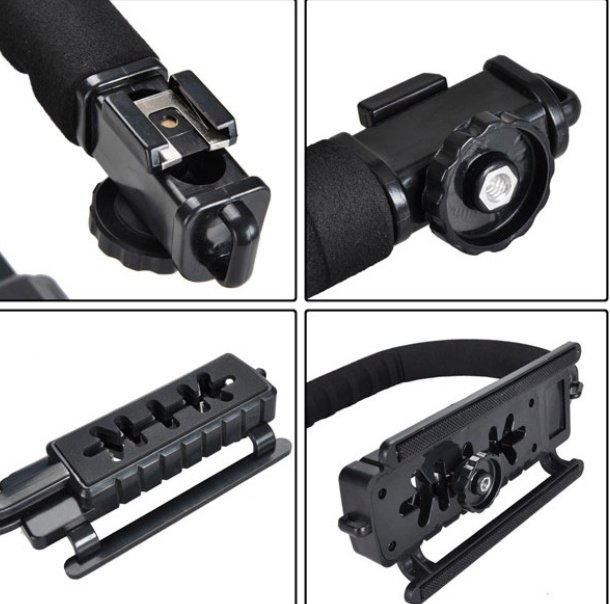 3167299837267.jpg Perturbed Stabilizer U DV Handheld C Frame Handheld Low Beat Single Counter 5D2 Stabilizer Lamp Bracket - Image 3