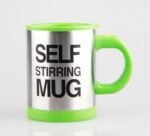Automatic Stirring Glass Lazy Electric Mug Stainless Steel Electric Rotating Coffee Cup - Image 3