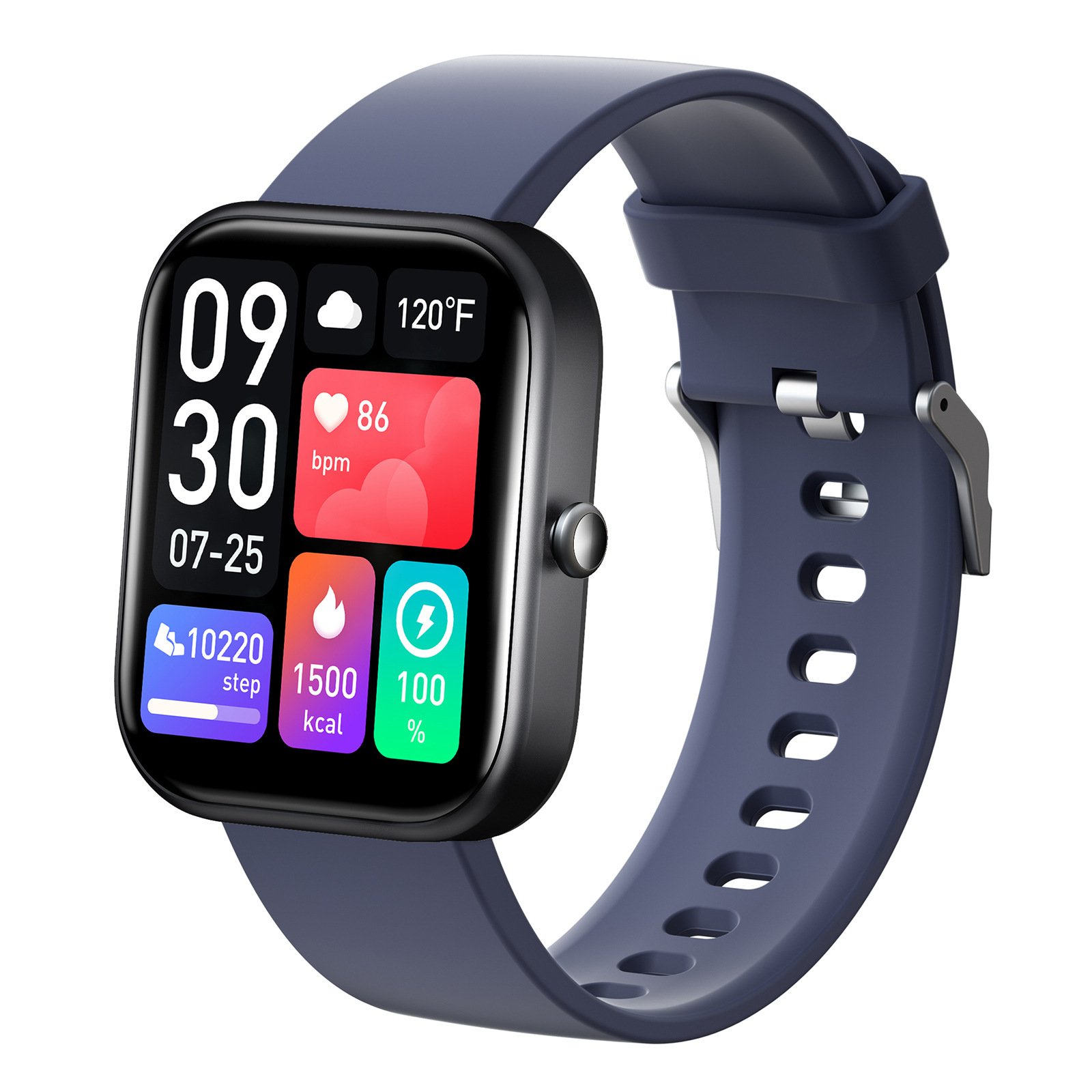 352cedc2-884f-40fe-bc8e-2b745f300374.jpg Smart Watch Heart Rate Blood Oxygen Health Monitoring Sports Watch - Image 4