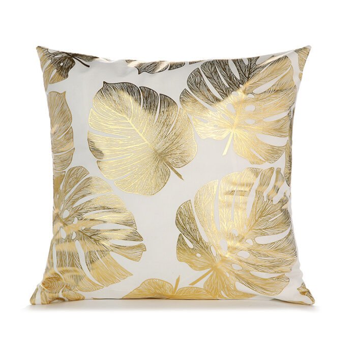 Sofa cushion cover bronzing waist pillowcase - Image 3